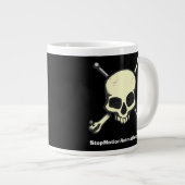 StopMotionAnimation.com Jumbo-Tasse zum 25. Jahres (Vorderseite Rechts)