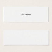 STOPP (Vorne & Hinten)