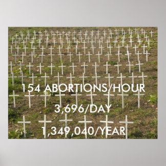 Stopp Abortion Poster