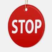 Stopp and Go Ornament (Links)