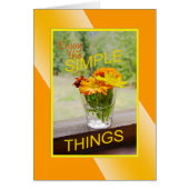 "Stopp and Riech the Daisis" Ermutigung (Vorne)