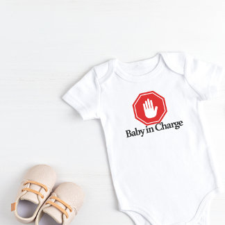 Stopp: Baby gebührenpflichtig Baby Strampler