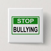Stopp Bully Signing Green Button (Vorderseite)