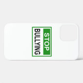 Stopp Bully Signing Green Case-Mate iPhone Hülle (Rückseite (Horizontal))