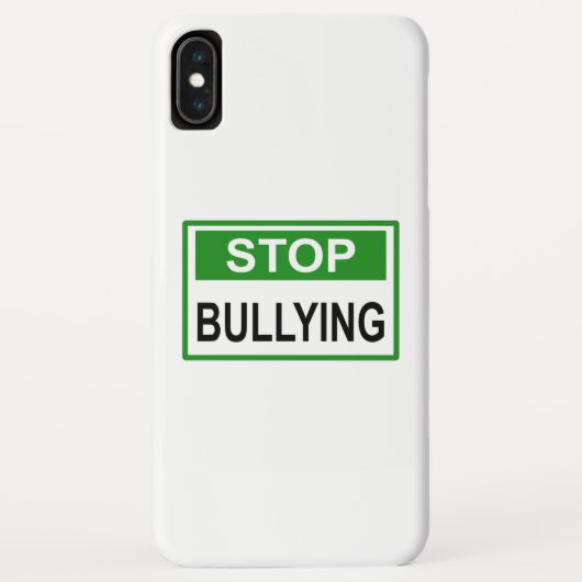 Stopp Bully Signing Green Case-Mate iPhone Hülle (Rückseite)