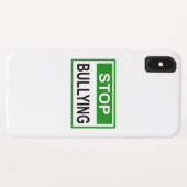 Stopp Bully Signing Green Case-Mate iPhone Hülle (Rückseite (Horizontal))