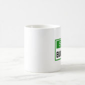 Stopp Bully Signing Green Kaffeetasse (Mittel)