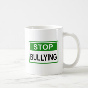 Stopp Bully Signing Green Kaffeetasse