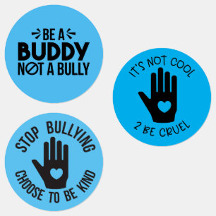 Stopp Bullying Etiketten