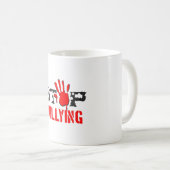 Stopp Bullying Kaffeetasse (VorderseiteRechts)