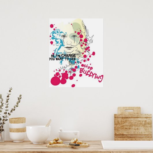 Stopp Bullying Poster (Küche)
