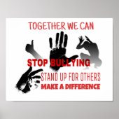 Stopp Bullying Poster (Vorne)