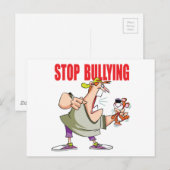 STOPP BULLYING POSTKARTE (Vorne/Hinten)