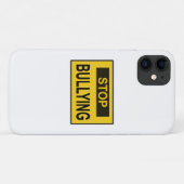 Stopp Bullying Sign Gelb Case-Mate iPhone Hülle (Rückseite (Horizontal))