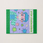Stopp Corona Bleibe Safe Puzzle (Horizontal)