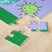 Stopp Corona Bleibe Safe Puzzle (Seite)