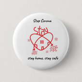 Stopp Corona Button (Vorderseite)