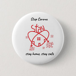 Stopp Corona Button
