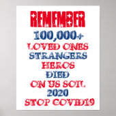 STOPP COVID19 POSTER (Vorne)