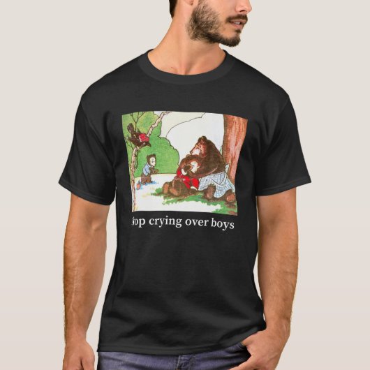 Stopp-Cry-Over-Boys Niedlich Bärenfamilie für Boys T-Shirt (Vorderseite)