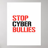 STOPP CYBER BULLIEN POSTER (Vorne)
