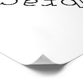 Stopp der Bullying-Kontur von Shirley Taylor Poster (Ecke)