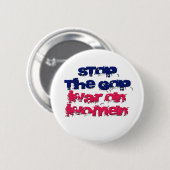 Stopp des GOP-Krieges gegen Frauen Button (Vorne & Hinten)