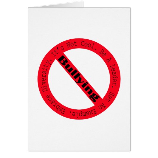 Stopp des Mobbing-Logos von Shirley Taylor (Vorne)