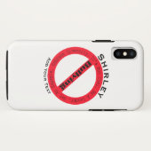 Stopp des Mobbing-Logos von Shirley Taylor Case-Mate iPhone Hülle (Rückseite (Horizontal))