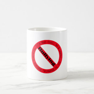 Stopp des Mobbing-Logos von Shirley Taylor Kaffeetasse