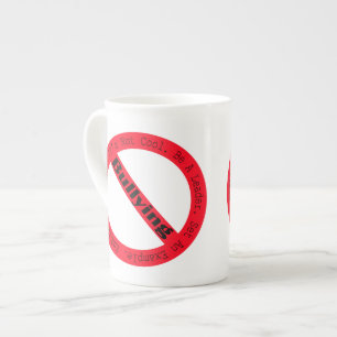 Stopp des Mobbing-Logos von Shirley Taylor Porzellantasse