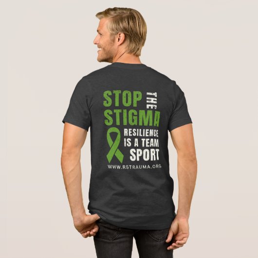 STOPP DES STIGMA-T - Shirt (Rückseite voll)