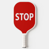 STOPP Design Pickleball Paddle (Rückseite)