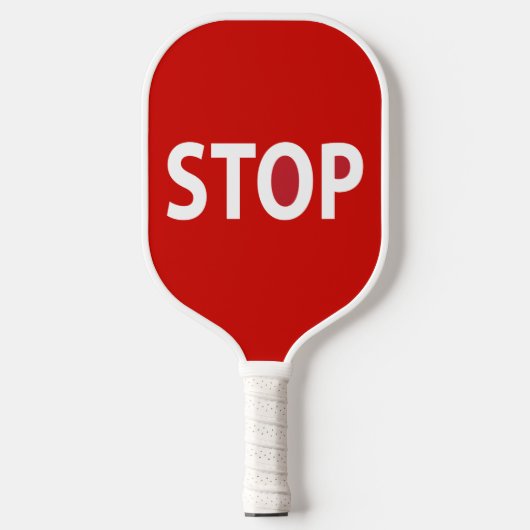 STOPP Design Pickleball Paddle (Vorderseite)