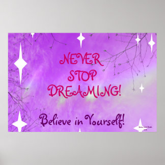 STOPP DREAMING Poster