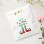 Stopp Elfing Around Funny Christmas Sprichwort Gre Geschenktütchen (Versiegelt)