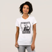 Stopp Faschismus Lesen Rothbard-Shirt T-Shirt (Vorne ganz)