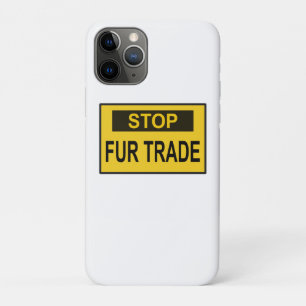 Stopp Femtrade Zeichen gelb Case-Mate iPhone Hülle
