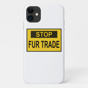 Stopp Femtrade Zeichen gelb Case-Mate iPhone Hülle