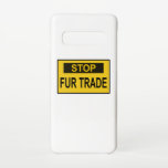Stopp Femtrade Zeichen gelb Samsung Galaxy S10 Hülle<br><div class="desc">Stoppt den Pelzhandel. Jeder Pelzträger hat Blut an seinen Händen. Sag nein zu Fell! Pelz ist Mord. Anti Pelzdesign mit Slogan gegen Pelzhändler. Setzen Sie sich für Tierrechte und Tierschutz ein.</div>