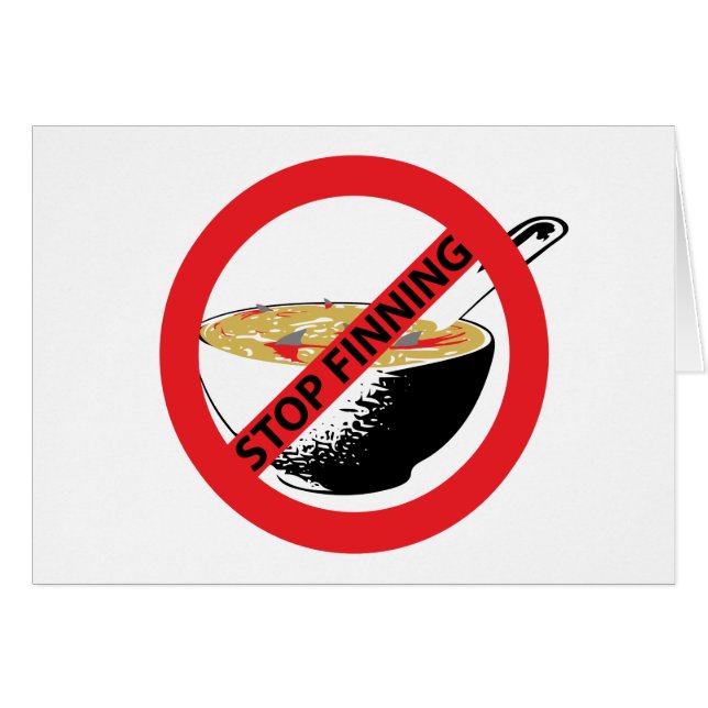 STOPP FINNING SHARKS (Vorderseite (Horizontal))