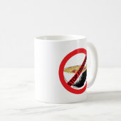 STOPP FINNING SHARKS KAFFEETASSE (VorderseiteRechts)