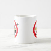 STOPP FINNING SHARKS KAFFEETASSE (Mittel)