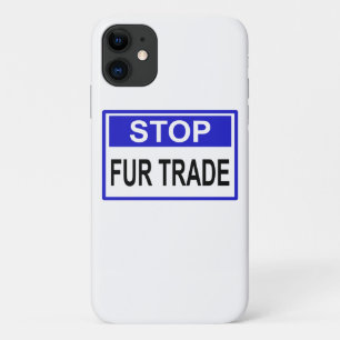 Stopp Fur Trade Blue Schild Case-Mate iPhone Hülle