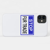Stopp Fur Trade Blue Schild Case-Mate iPhone Hülle (Rückseite (Horizontal))