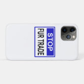 Stopp Fur Trade Blue Schild Case-Mate iPhone Hülle (Rückseite (Horizontal))