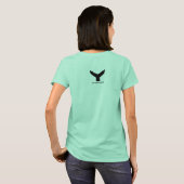 Stopp für Whales T-Shirt (Schwarz voll)