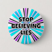 STOPP GLAUBEN LIES BUTTON (Vorderseite)