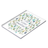 STOPP GLOBAL WARMING Gerettet Earth Notizblock (Linke Seite)