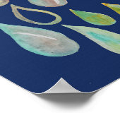 STOPP GLOBAL WARMING Gerettet Earth Poster (Ecke)